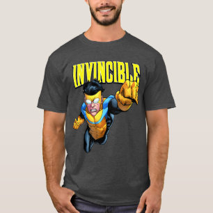 Camiseta Quadrinho invencível anime vintage família