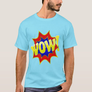 Camiseta Quadrinho WOW.
