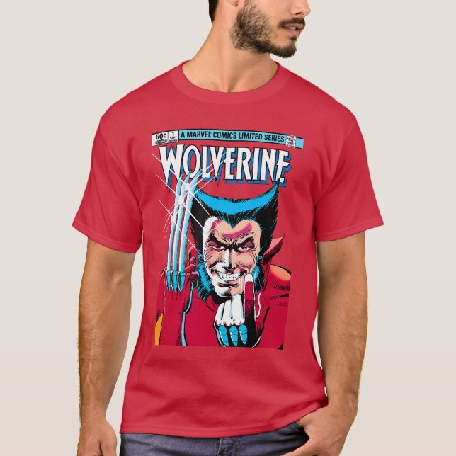 Camiseta Quadrinhos da Série Limitada Marvel XMen Wolverine (Frente)