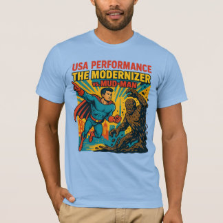 Camiseta Quadrinhos de Performance dos EUA