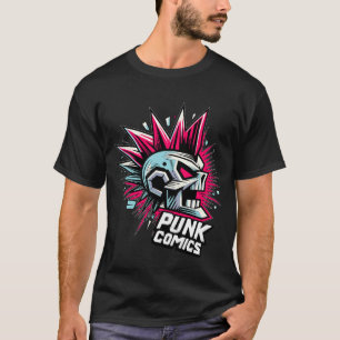 Camiseta Quadrinhos Punk