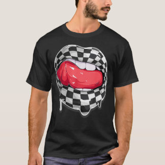 Camiseta Quadro De Controlo De Cuta Preta De Lip Preto, Che