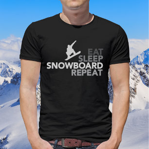 Camiseta Quadro de neve branco