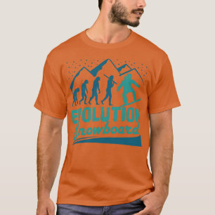 Camiseta Quadro de neve evolutivo