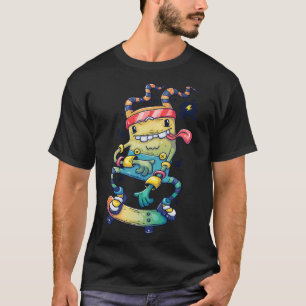 Camiseta Quadro de Skate Monstro Cheio