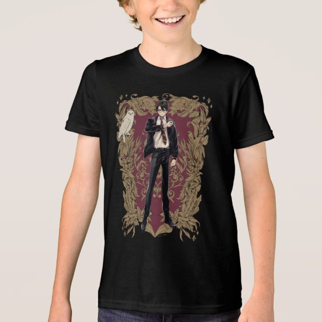 Camiseta Quadro do Ornamentado Anime HARRY POTTER™ (Frente)