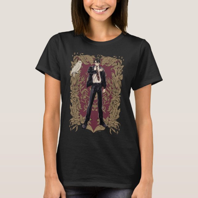 Camiseta Quadro do Ornamentado Anime HARRY POTTER™ (Frente)