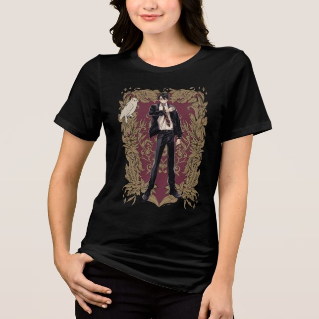 Camiseta Quadro do Ornamentado Anime HARRY POTTER™ (Frente)