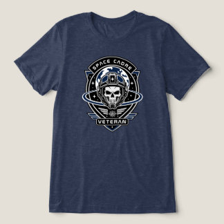 Camiseta Quadro Espacial Veterano Sistemas Orbitais Tático