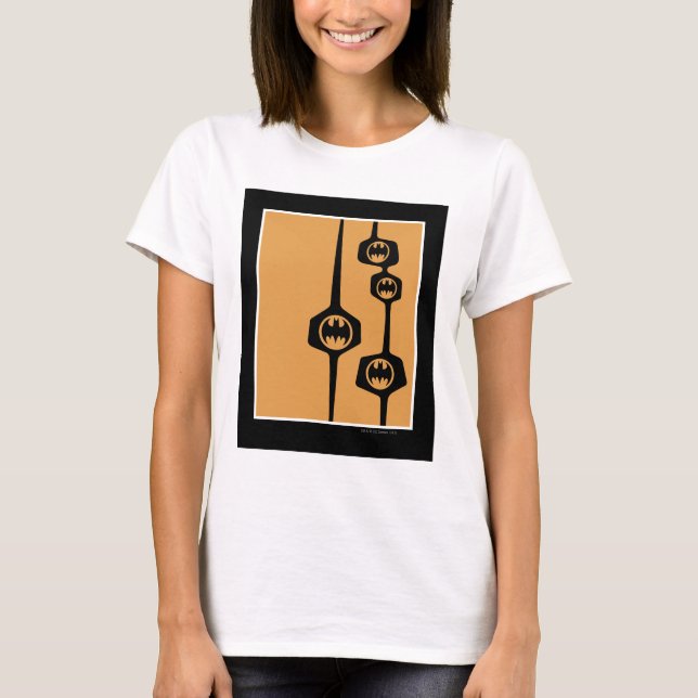 Camiseta Quadro Laranja Negro do Batman (Frente)