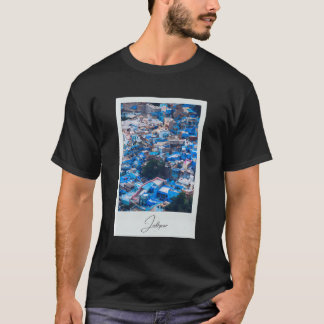 Camiseta Quadros de Jodhpur City Blue - Índia