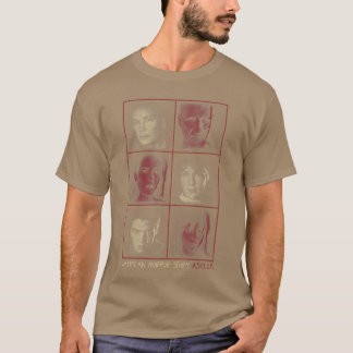 Camiseta Quadros de Personagens de American Horror Story As