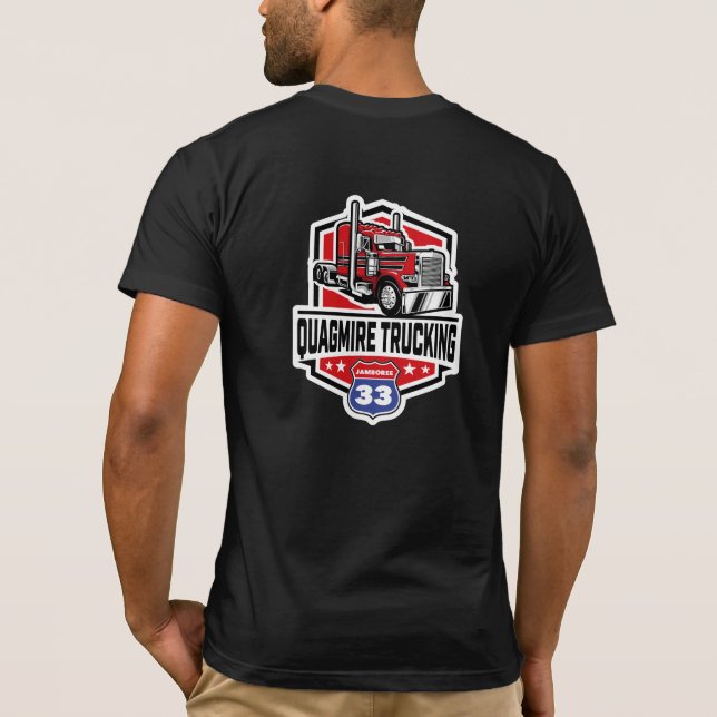 Camiseta Quagmire Trucking (Verso)