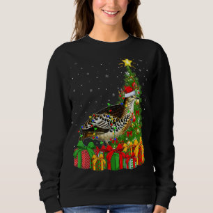 Camiseta Quail Bird Xmas Holiders Papais noeis Quail Christ