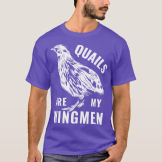 Camiseta Quail Breeder Quail Owner Quail Quail Quails é meu