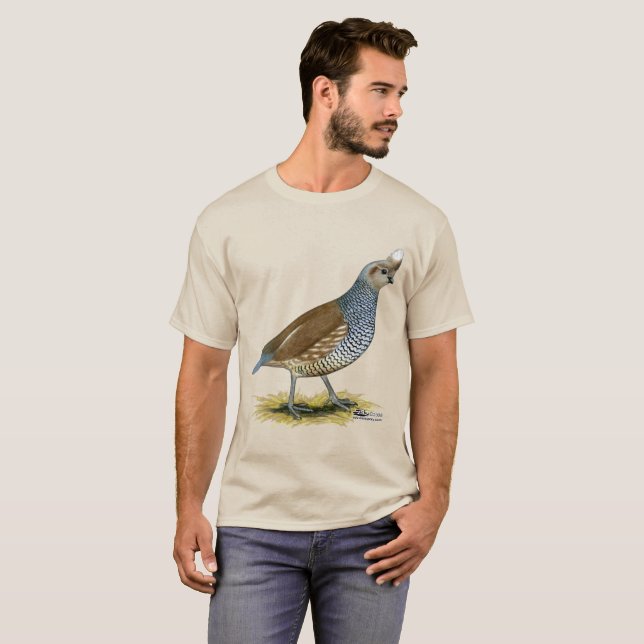 Camiseta Quail escalável (Frente Completa)