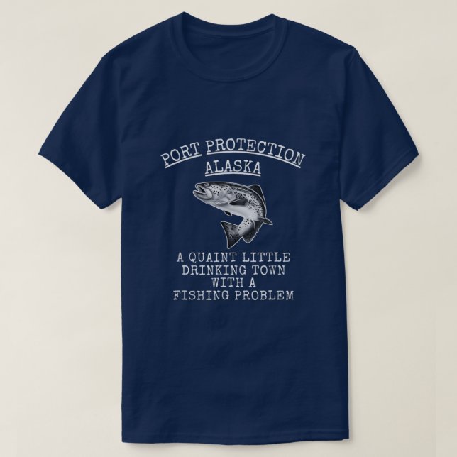 Camiseta Quaint Little Bebendo, Porte P (Frente do Design)