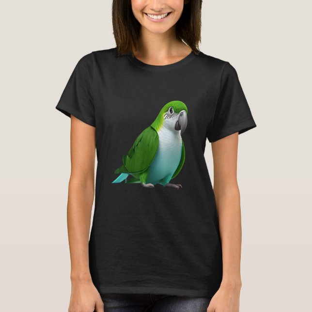 Camiseta Quaker Parrots birds animals pet  Cute quotes Fami (Frente)