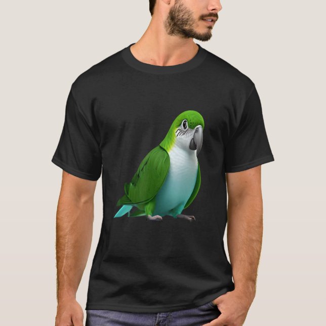 Camiseta Quaker Parrots birds animals pet  Cute quotes Fami (Frente)