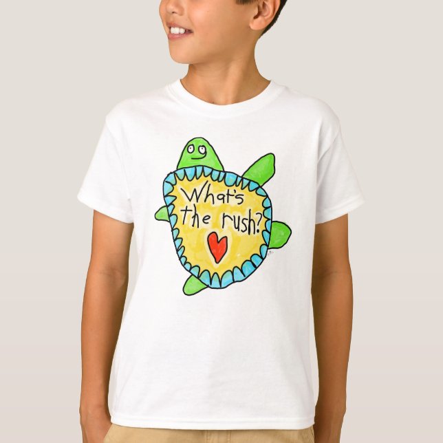 Camiseta "Qual é a Pressa" (Frente)