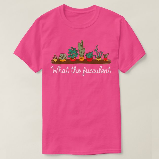 Camiseta Qual é o presente fútil do amante da planta Funny (Frente do Design)