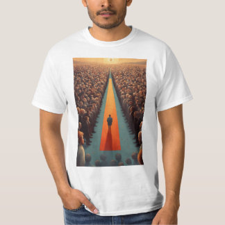 Camiseta Qual é o seu impressão de design