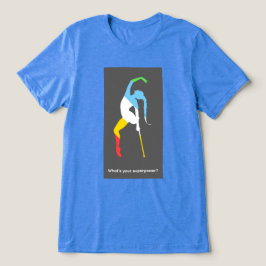 Camiseta Qual é o seu superpoder? Mês do Orgulho da Deficiê