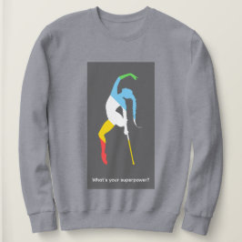 Camiseta Qual é o seu superpoder? Mês do Orgulho da Deficiê