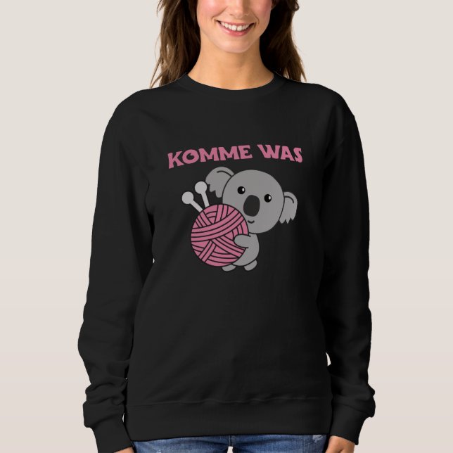Camiseta Qual Lã Knnte Bonito Koala Com Lã (Frente)