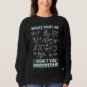 Camiseta Qual Parte De Não Entende Matemática Divertida Ens