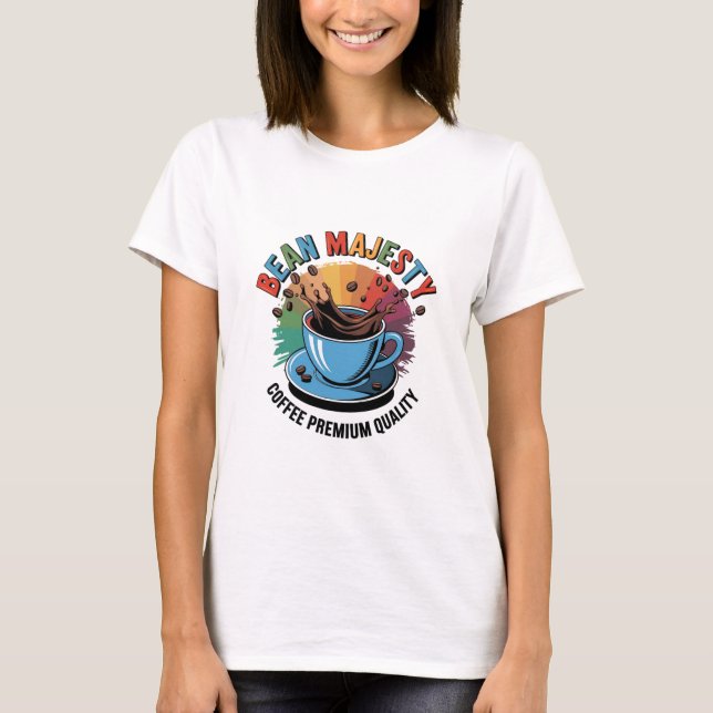 Camiseta Qualidade do Café Premium (Frente)