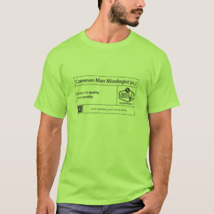 Camiseta Qualidade sobre a quantidade