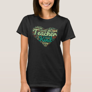 Camiseta Qualidades de um Bom Professor Obrigado Professor