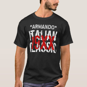 Camiseta Qualquer Ano ITALIANO Apelido Personalizado de Ani