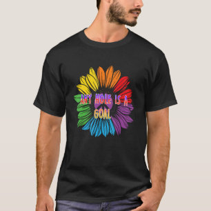 Camiseta Qualquer Buraco é um Goal Humor Adulto Bissexual B