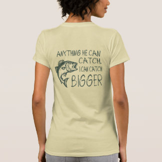 Camiseta Qualquer Coisa Que Ele Pode Pegar Eu Posso Pegar M