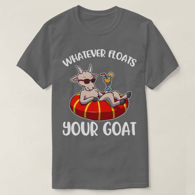 Camiseta Qualquer Coisa Que Flutuar Seu Capim Engraçado Nad (Frente do Design)