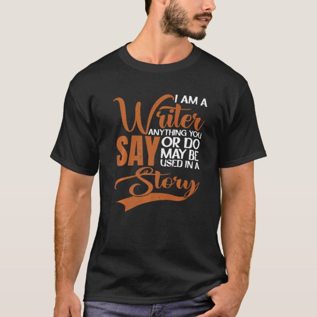 Camiseta Qualquer Coisa Que Você Diga Ou Faça Pode Ser Usad (Frente)