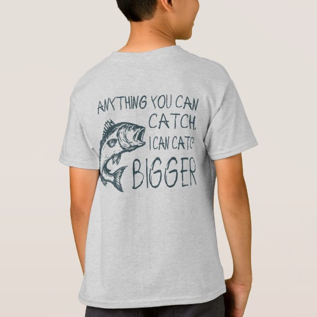 Camiseta Qualquer Coisa Que Você Pode Pegar Eu Posso Pegar  (Verso)