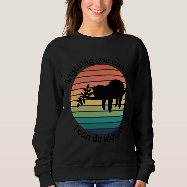 Camiseta Qualquer Coisa Que Você Possa Fazer Eu Posso Dormi (Frente)