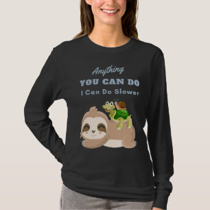 Camiseta Qualquer Coisa Que Você Possa Fazer Eu Posso Fazer