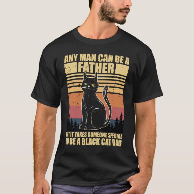 Camiseta Qualquer Homem Pode Ser Pai Mas Leva Alguém (Frente)