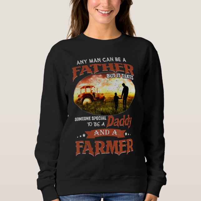 Camiseta Qualquer Homem Pode Ser Pai, Mas Precisa De Alguém (Frente)