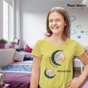 Camiseta Qualquer Idade Vintage Celestial Pajama Aniversári