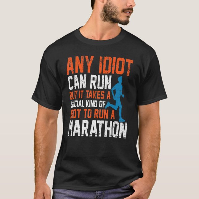 Camiseta Qualquer Idiota Pode Ser Executada - Apenas Um Tip (Frente)