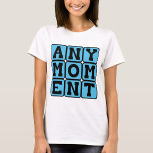 Camiseta Qualquer Momento, Anúncio de Gravidez (Menino)