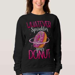 Camiseta Qualquer que seja o borrão das Rosquinhas cor-de-r