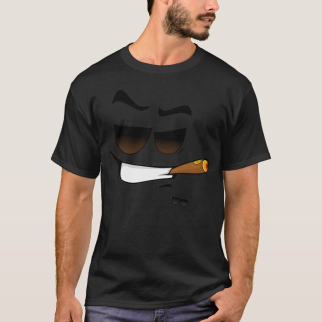 Camiseta qualquer que seja um presente de rosto engraçado (Frente)
