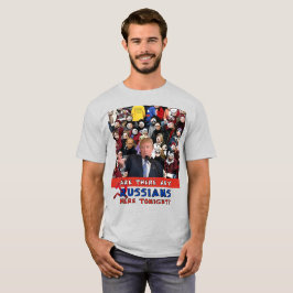 Camiseta Qualquer Russo, Trump Rally, Trump, Rússia, Emoji