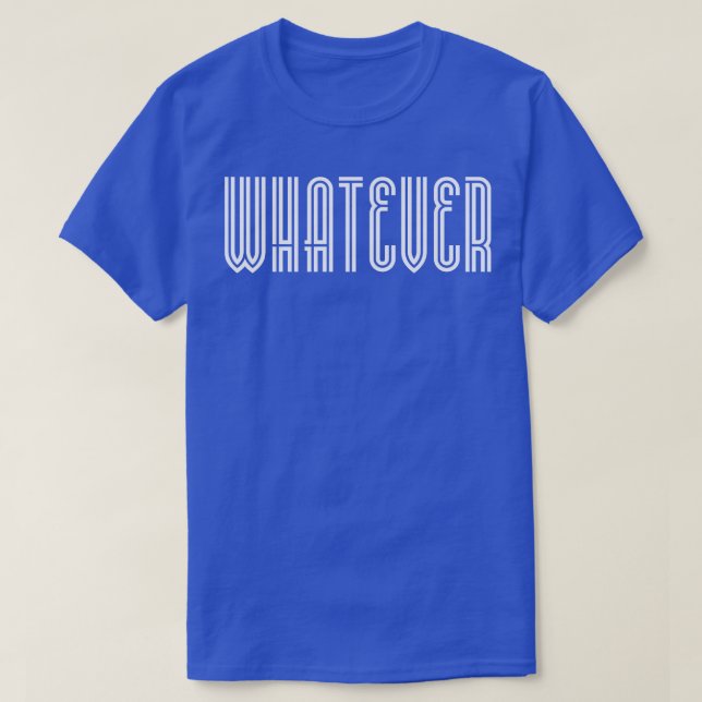 Camiseta Qualquer Texto Branco (Frente do Design)